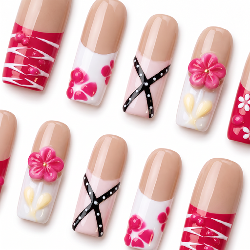 Cherry Blossom Club Handmade Press On Nails